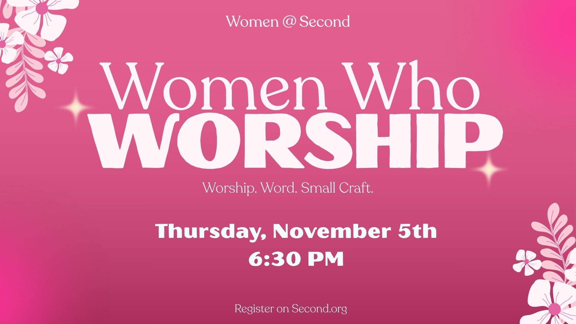 Women Who Worship- Cypress