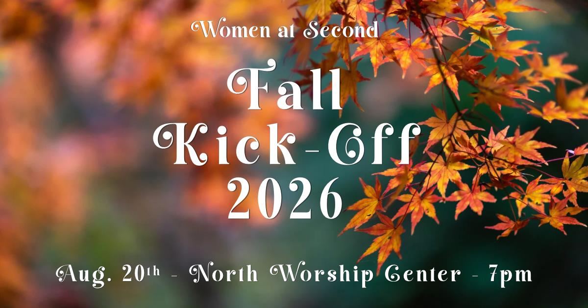 Women at Second Fall Kickoff