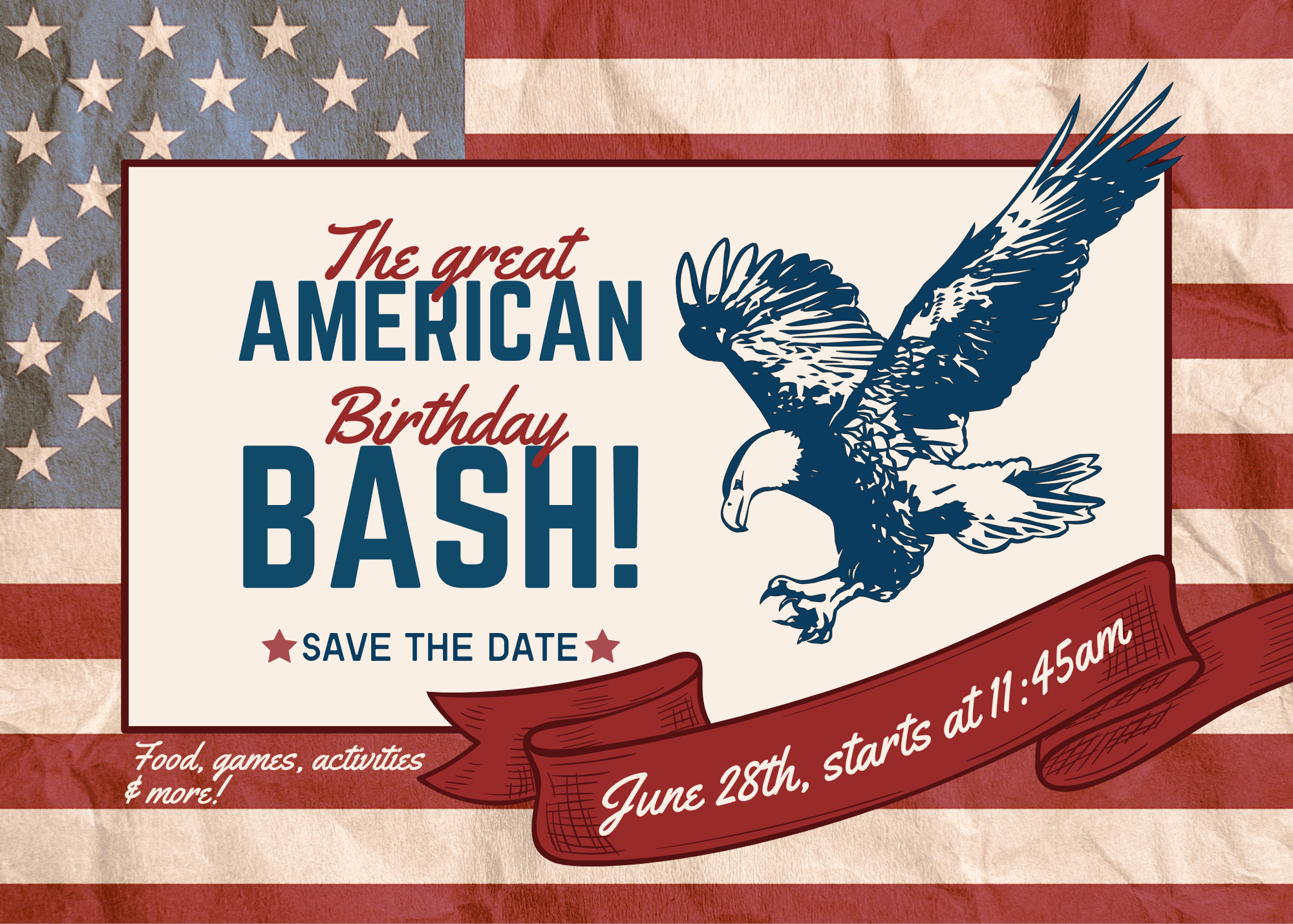 The Great American Birthday Bash - West