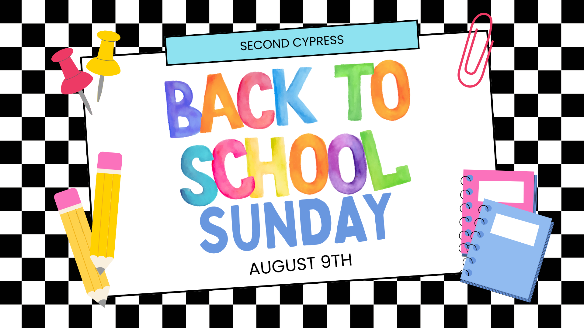 Back-to-School Sunday