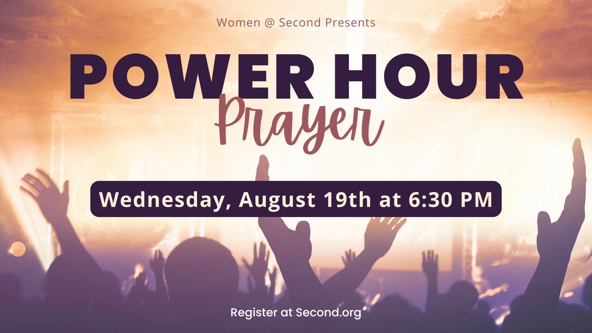 Women @ Cypress- Power Hour of Prayer